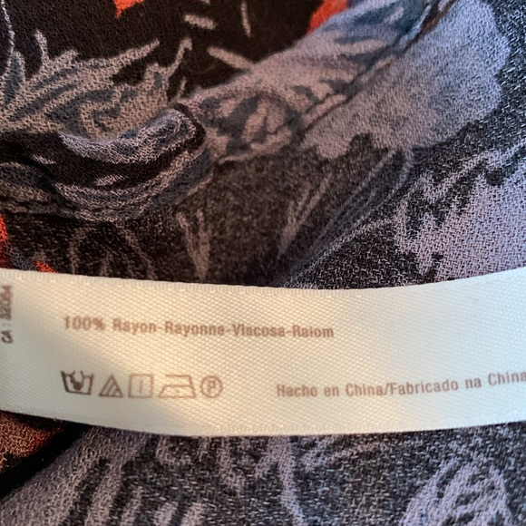 Free People Intimately Wildest Dreams Floral Shoulder Tie Mini Dress Whimsigoth - Picture 9 of 9